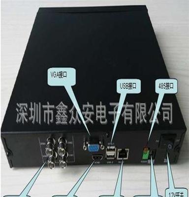 英文中文四路CVI硬盘录像机 720P高清CVR 4路CVI监控录像机