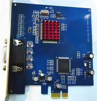 4路 PCI-E 高清视频采集卡 全D1 带4路音视频同步