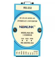NLK-301 工业级RS232转RS485/422光电隔离双向转换器