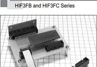 广濑连接器HIF3FB-10DA-2.54DSA(69)黑色镀金针座