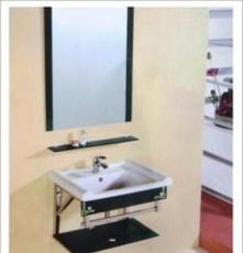 时尚玻璃盆/PVC浴室柜/浴室镜/卫生间镜子/人造石盆/卫浴镜(柜）