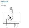 BLM3401贝岭PMOSSOT23封装