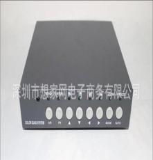 四路画面分割器4路视频分割器多画面处理器VGA输出 送遥控电源