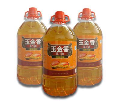 山东压榨一级花生油 玉金香浓香花生油 优质食用油批发团购！