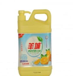 供应柠檬味1.38千克羊城家庭装洗洁精供货商