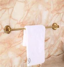 多款供应 欧式全铜浴室壁挂毛巾架 全铜豪华金色毛巾杆