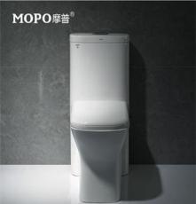 摩普MP-1001大管道马桶喷射虹吸式 节水连体陶瓷坐便器厂家