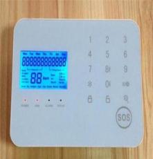 LCD语音智能触摸家用GSM+PSTN双网报警器套装433/315