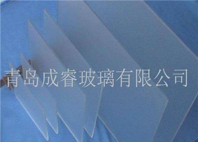 3.2mm超白布纹太阳能盖板钢化玻璃