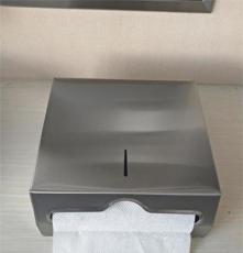 供应公共卫生间方形不锈钢抽纸盒 手纸架