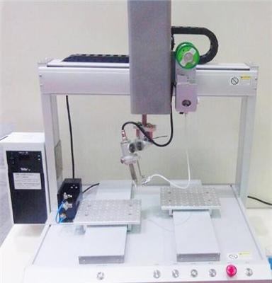 生产加工双焊锡头自动焊锡机