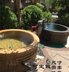 圆形陶瓷浴缸  纯色日式温泉洗浴泡澡缸浴场专用大澡缸