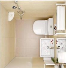 定制淋浴房整体浴室 一体式沐浴房 干湿分离组合 带马桶卫生间