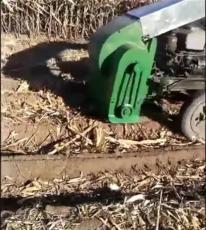 吸树叶子豆皮子玉米秸秆机器