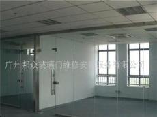 广州玻璃门安装，供应白玻钢化