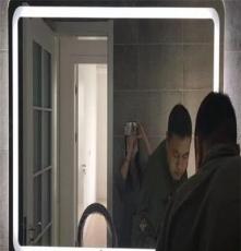 智能led 浴室镜 防爆防雾卫浴镜 现代卫生间镜子带灯壁挂洗手间