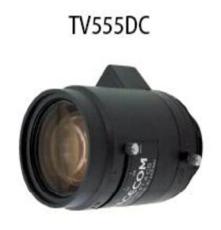 供应spacecom手动变焦镜头TV555DC 安防产品