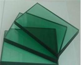 6mm自然绿玻璃广州集晶玻璃库存