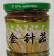 厂家供应罐装金针菇 徐州鲜金针菇 开盖即食