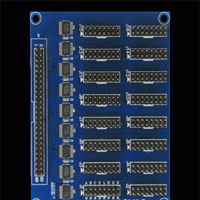 供应16组12接口转接板 郑州LED控制卡厂家批量现货出售