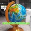 湖南大型可转动玻璃钢地球仪雕塑零售厂家