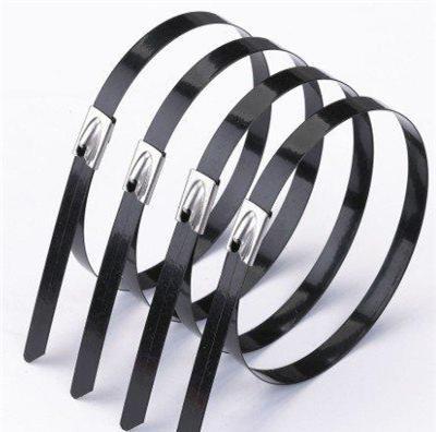特价零售喷塑不锈钢扎带盘带，电缆管道固定专用不锈钢绑带扎带