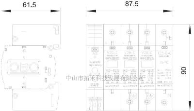 供应德国OBO电源防雷器带AS声光报警功能