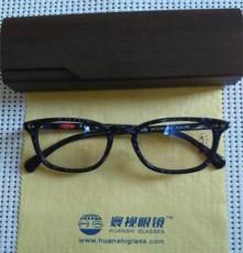 寰视眼镜HS-P-G-3002进口板材高度超薄眼镜