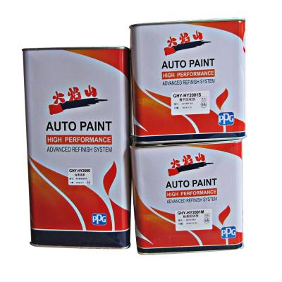 PPg火焰山GHY-HY2000标准清漆套装汽车光油