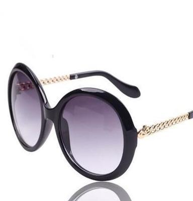 2014新款时尚复古太阳镜女金属铰链墨镜挡光镜遮阳镜太阳眼镜5021