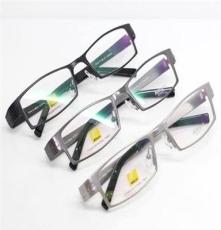 尼康9514纯钛眼镜架 尼康钛架真空IP电镀 深圳钛架眼镜生产厂家