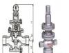 Y13H型内螺纹连接先导活塞式蒸汽减压阀
