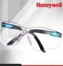 霍尼韦尔S300L通用款灰蓝色镜架 透明镜片 防雾防刮擦眼镜