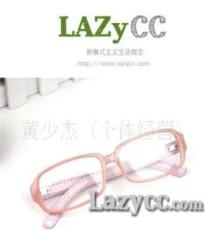 韩版男女小框皮质视眼镜 时尚潮流皮教眼镜架/镜框