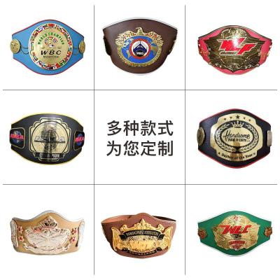 武汉国际拳王金腰带专业设计定做生产厂家