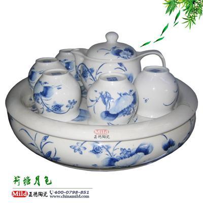 景德镇陶瓷玲珑镂空 工艺礼品陶瓷茶具