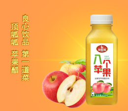 苹果醋饮料450ML15瓶装ODM贴牌代加工广东