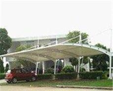 雨健温州车棚公司专业承接各种优质温州膜结构车棚-汽车停车棚定做设计
