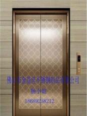 宾馆酒店小区不锈钢电梯轿厢装饰板 金属电梯镜面装饰板材