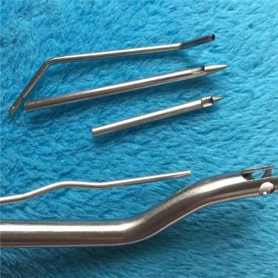 铜铝铁管-不锈钢毛细管线切割-开槽-折弯-打孔-饮料吸管加工