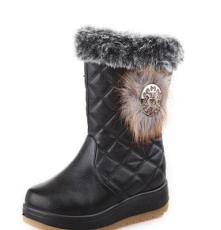 特价45 冬季新款雪地靴女皮毛一体牛筋底防滑保暖厂家直销批发