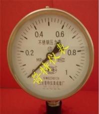 北京普特Y60/100/150BF不锈钢压力表(质优）