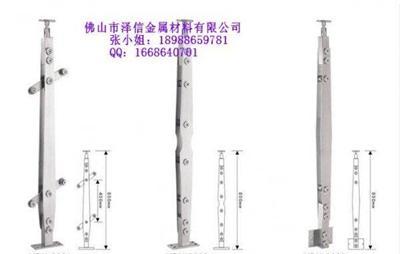 工程不锈钢楼梯立柱 -佛山市最新供应