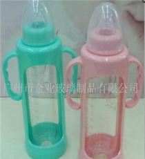 广州高硼硅玻璃奶瓶，弧身玻璃奶瓶，玻璃奶瓶厂家