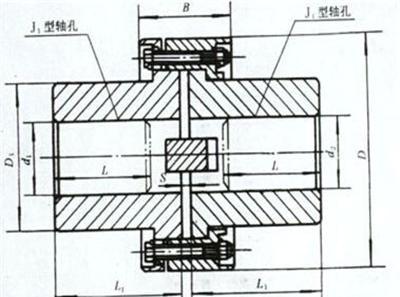 径向键联轴器