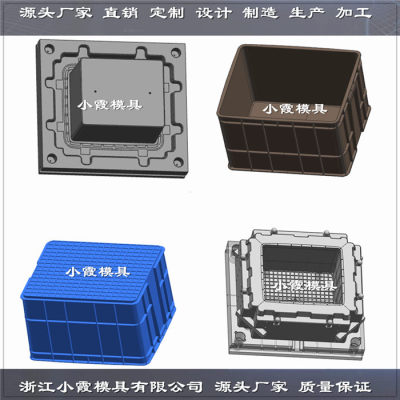 中国塑料模具实力工厂PP周转筐模具专做制造