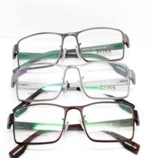 销售BOSS纯钛眼镜批发商 新款钛架真空IP电镀