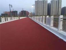 云南大理彩色陶瓷顆粒防滑人行道材料
