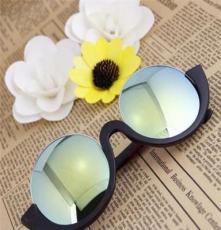 2014新款韩国太阳镜女士经典复古眼镜 男士多色彩片镜片yc737