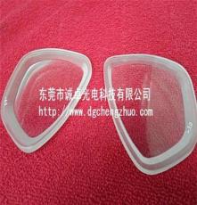 东莞玻璃厂家供应600度潜水眼镜玻璃镜片 潜水镜镜片玻璃